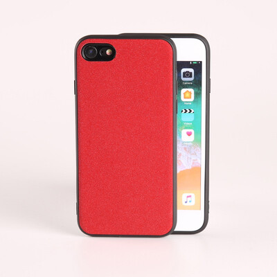 

mobile phone case for iPhone X Xs Max covered frosted reflective PU leather soft TPU silicone case for iPhone 6 6S