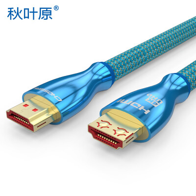 

Akihabara CHOSEAL HDMI cable version 20 4k digital high-definition cable 3D video cable connector buckle anti-offset 6 meters TH-660AT6