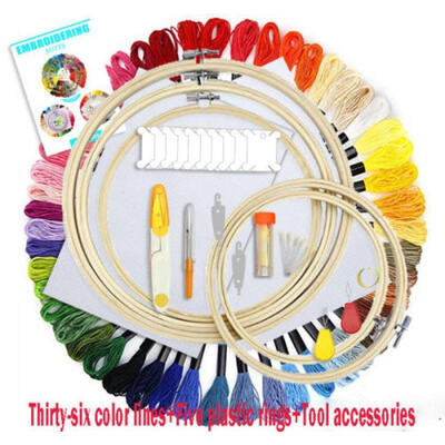 

Lots 36 Cotton Cross Floss Stitch Thread Embroidery Sewing Skeins Multi Colors