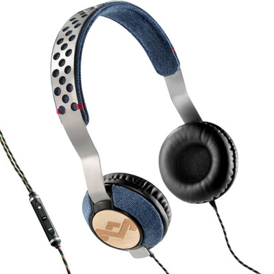 

BOB MARLEY JH073-DN American Reggae creates ultralight metal aluminum headband headset with three-button remote call blue