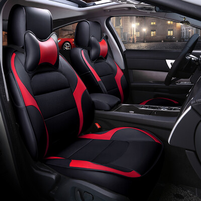 

Kang car treasure leather all-inclusive car seat cover car dedicated custom order please leave a message model year 7870 black gray