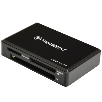 

Transcend (Transcend) USB 3.1 RDF9 считыватель мульти-карт (черный) поддерживает UHS-II,