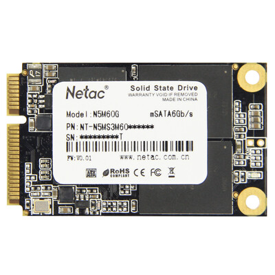 

Твердотельный накопитель NetSA N5M Series 60G mSATA (NT-60N5M)