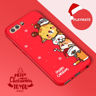 

ASINA Christmas Phone Case For Huawei P10 P20 Lite Pro Soft Silicone Cover For Huawei Honor 10 Nova 2i Case Santa Claus Funda