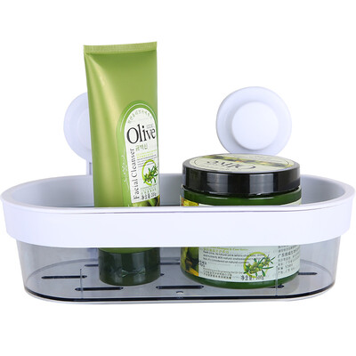 

Too strong nail-free seamless suction cup hook corner rack vacuum strong suction cup bathroom storage basket AW526