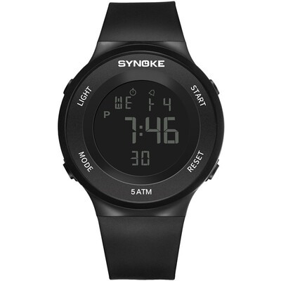 

Student sports electronic watch waterproof LED luminous simple trend mens watch boy