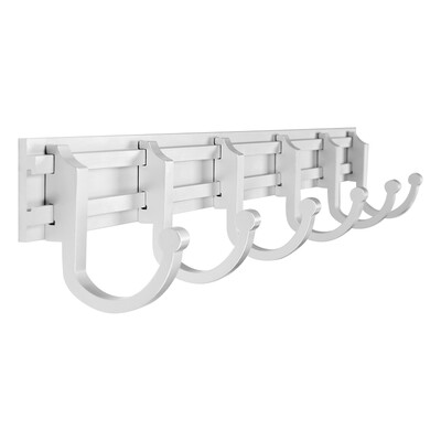 

Haili HaiLi free punching hook space aluminum hook bathroom hook wall coat hook bathroom hardware pendant 30602-7