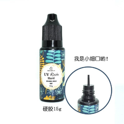 

2560100g UV Resin Hard Type Ultraviolet Curing Resin Craft Tools Solar Cure Resin Sunlight Activated