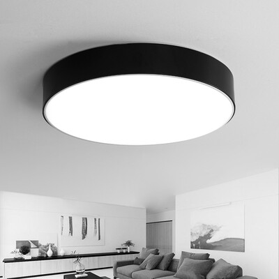 

JUEJA Modern Minimalist Circular 24W LED Ceiling Lamp Home Lights for Living Room Dining Room Bedroom