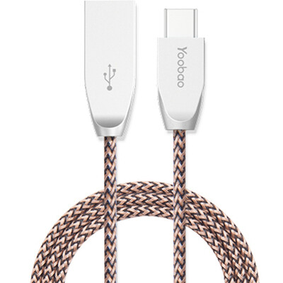 

Yoobao YB412C USB Type C Cable 2A Data Cable Fast Charging USB-C Mobile Phone Cable for Huawei Samsung Nokia Xiaomi Oneplus