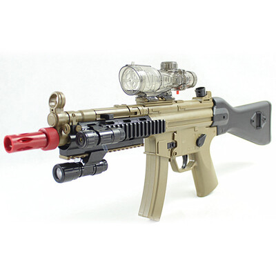 

【Jingdong Supermarket】 Yang Kai MP-3 children's toy gun model submachine gun removable wood protection electric bursts of soft bullet guns water gun