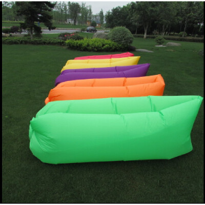 

Outdoor Portable Camping Lazy Bed Compression Lounger Bag Inflatable Air Sofa Hangout Couch