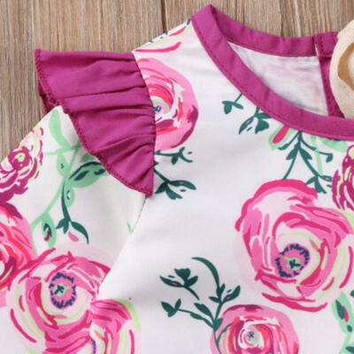 

UK Stock Flower Girl Princess Dress Baby Party Wedding Pageant Dresses Clothes