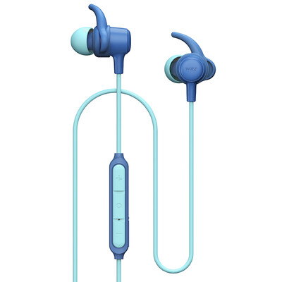 

WRZ S8 magnetic suction ear sports wireless Bluetooth headset long battery life waterproof unisex mobile phone universal with wheat mobile phone universal blue