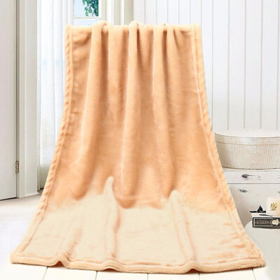 

Home Blanket 5070cm Fashion Solid Soft Throw Kids Blanket Warm Coral Plaid Blankets Flannel