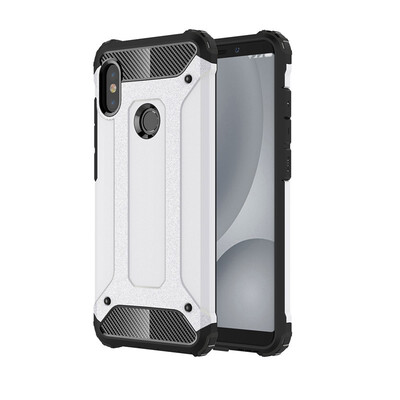 

Fivice Xiaomi Redmi note5 Pro case Luxury Silicone Diamond Armor PC Hard Shell Phone Case