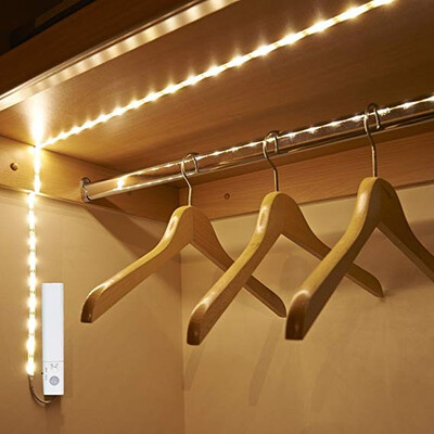 

Motion Sensor Closet Light Motion Activated Under Cabinet LightStick-on Anywhere Wireless 2835 Non-Waterproof LED Night Light