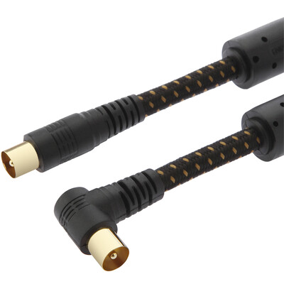 

Akihuo CHOSEAL QQ008T1D5 TV line closed line PT cotton outside the gold-plated plug plug - plug 15 m