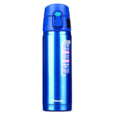 

Japanese peacock Peacock stainless steel cup with a lid vacuum stainless steel insulation cups portable cups outdoor students straight cups CBD-45 AC