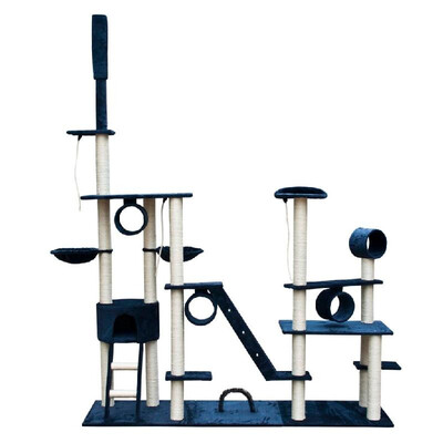 

Cat Play Tree Deluxe 230 - 260 cm Dark Blue Plush