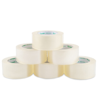 

GuangBo 6 package 55mm 150y transparent sealing tape tape office stationery FX-26