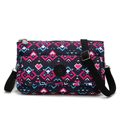 

Fitipu findpop Messenger bag female canvas nylon bag middle-aged mother lady bag 88 purple