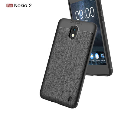 

Fivice Nokia 2 case Luxury leather TPU silicone anti-fall soft shell phone case