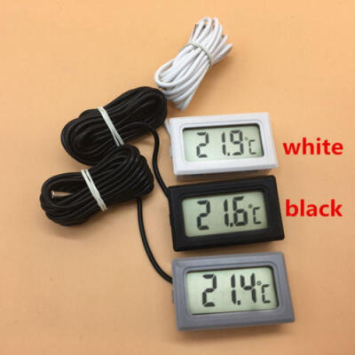 

Digital LCD Indoor Temperature Meter Thermometer Temp Sensor Probe Kit HOT