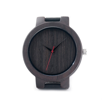 

BOBO BIRD wooden quartz pointer watch C16