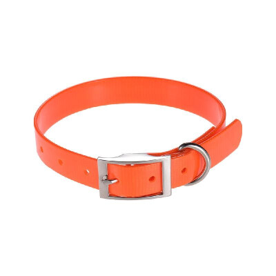 

SSC002TY TPU Dog Collar Adjustable Durable Waterproof Pet Dog Collar Strap Pure Color Pets Limiting