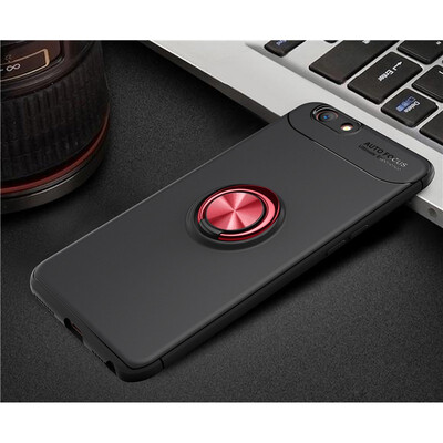 

Fivice OPPO F1SA59 case TPU metal ring shell magnetic bracket soft shell