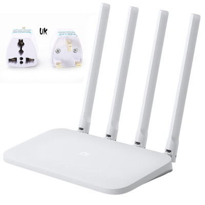 

Original Xiao mi mi Router WI-FI 4C 64 RAM 80211 b g n 24g 300 Mbps 4 Repeater Band antennas Wireless Routers APP Control