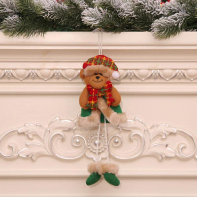 

Santa Claus Hanging Christmas Tree Pendant Ornament Home Xmas Party Decoration