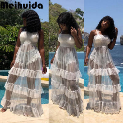 

Women Maxi Boho Floral Summer Beach Long Dress Skirt Evening Cocktail Party 6-20