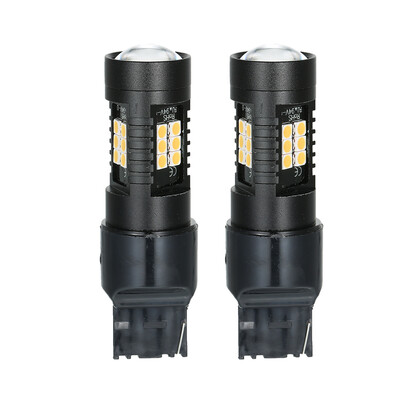 

2Pcs LED Bulb Lights Auto Lamp Bulbs Car Light 7440 White