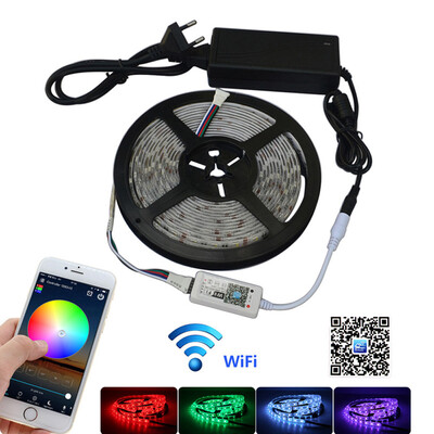 

Jiawen 5M Waterproof Ip65 Rgbw Smart Home Wi-Fi Led Strip Light