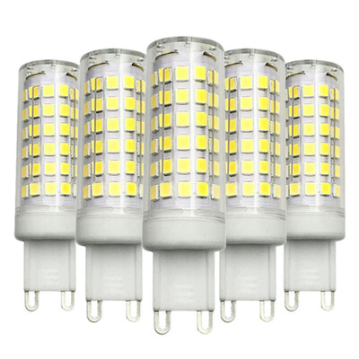 

5PCS Ywxlight Dimmable G9 9W 76LED 2835SMD Led Ceramics Lamp AC 200 - 240V