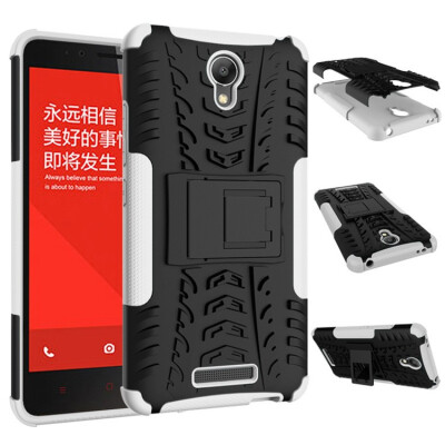 

Fivice Redmi note 2 Case TPU anti-fall tire pattern back clip bracket phone case