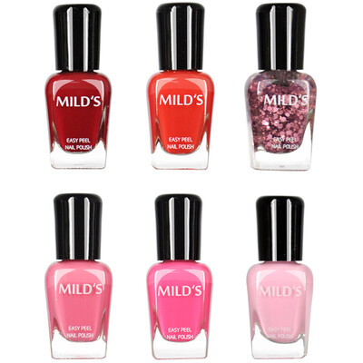 

MILDSPeelable Nail Polish Set 7ml6 tz604