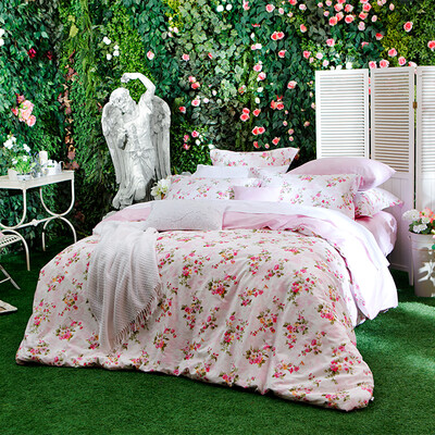 

Dohia bed sets of cotton twill double bed four sets - Iraq dream Ruolan 15 meters bed