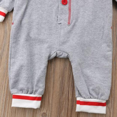 

Cute Newborn Baby Boys Girls Elk Print Christmas Romper Jumpsuit Bodysuit Outfit