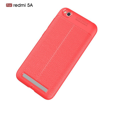 

Fivice Xiaomi Redmi 5A case Luxury leather TPU silicone anti-fall soft shell phone case