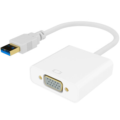 

BIAZE USB3.0 to VGA Converter Внешняя видеокарта Женский видео конвертер Ноутбук / Настольный USB-проектор для передачи Совместимый USB2.0 ZH1-PC