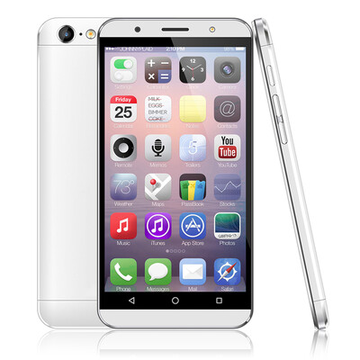 

5.5 Inch Screen S5 Plus Smartphone MTK6580 1+8G Memory For Android 5.1