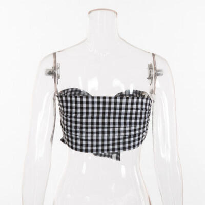 

UK Women Sports Wear Strappy Bra Tank Vest Bralet Short Blouse Shirt Crop Tops