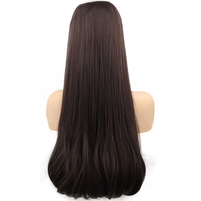 

StrongBeauty Long Natural Wave 34 Full Head U-part Synthetic Hair Extensions Clip onin Hairpieces 6 Clips