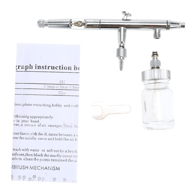

Fine-quality Multifunctional Precision Nozzle Double-acting Airbrush Screw Thread Small-bore Spray Machine Commercial Art Airbrush