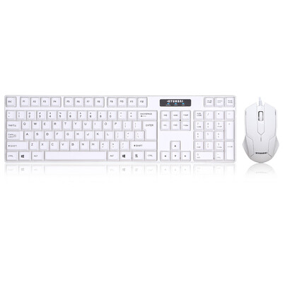 

Hyundai HYUNDAI HY-MA75W wired USB interface mouse&keyboard set white