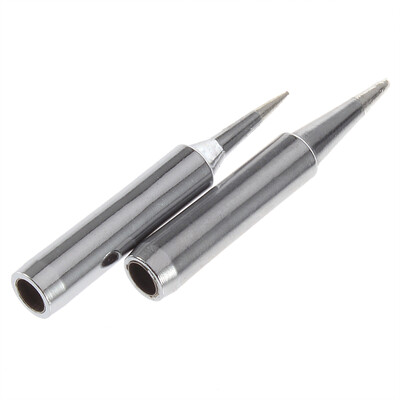 

10 Pcs Solder Iron Tip 900M-T For Hakko Soldering Rework Station Tool Silver