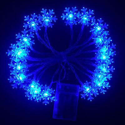 

BRELONG LED Snowflake String Festival Lights Decorative Lights 30LED